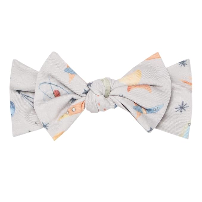 Copper Pearl Baby Bows: Stylish Headbands for Baby Girls, Premium Soft and Stretchy Baby Headbands, Perfect for Newborns, Trendy Designs - Cosmos