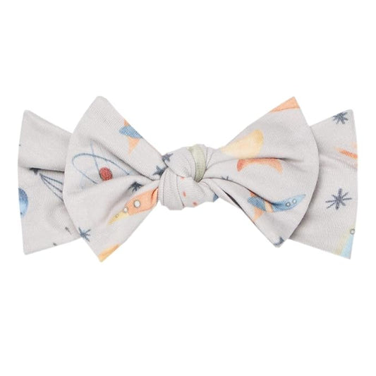 Copper Pearl Baby Bows: Stylish Headbands for Baby Girls, Premium Soft and Stretchy Baby Headbands, Perfect for Newborns, Trendy Designs - Cosmos