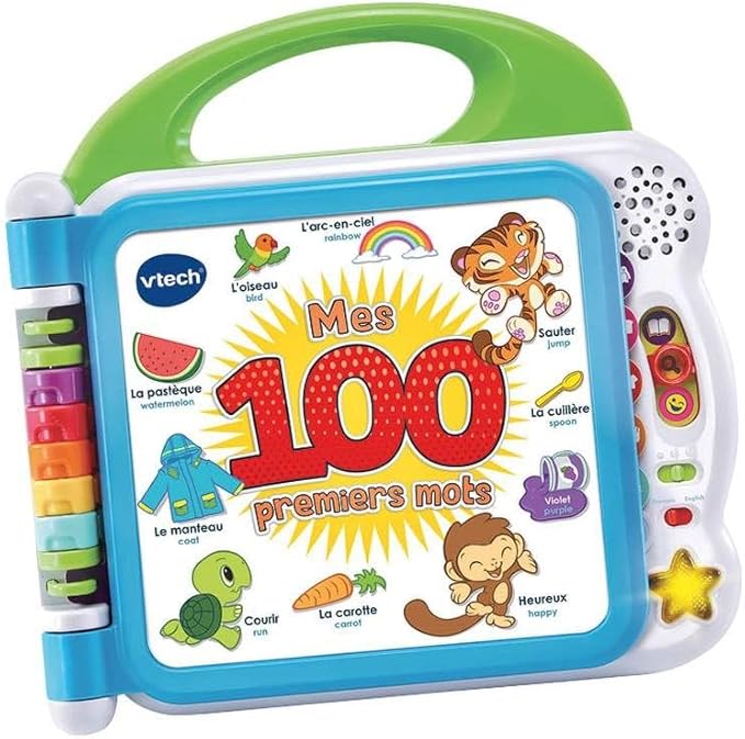 VTech 601505 Mon Premier imagier bilingue Interactive Imager, Multicolored, Norme