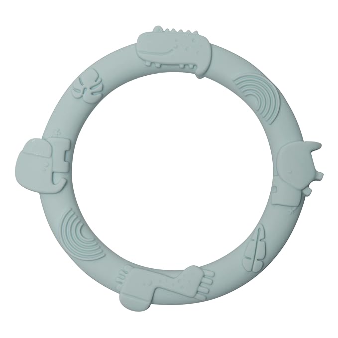 Loulou Lollipop Wild Teething Ring Set (Pastel)