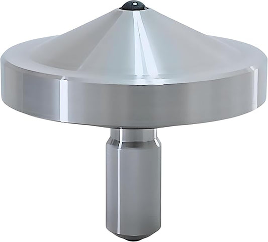 Stainless Steel Spinning Gyro, 5-11 Minutes, Dual Ball Bearings,Long-Lasting Spin for Adults to Relieve Stress, CNC Machined, Great Time Killer,Stress-Relief Toy. (Double Head Rotation)
