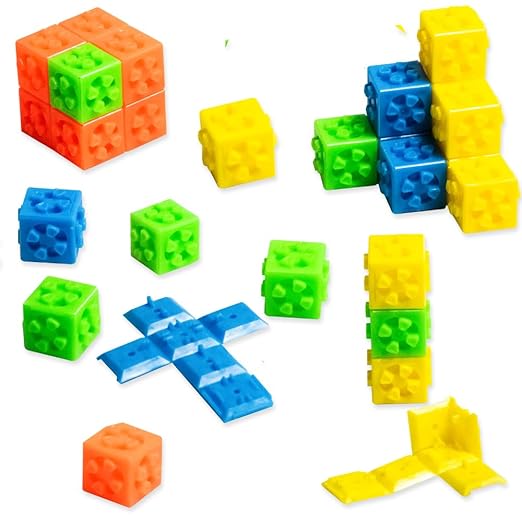 Didax 2-4090 Omnifix Cube Set (Pack of 300), 17 x 11 x 6.38 inches (1481324)