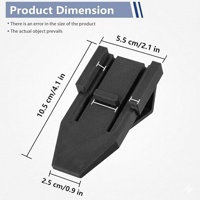 Basket Adapter for Stroller 2 Pack - Compatible with Cybex Gazelle S, Converts Lower Frame to Shopping Basket Holder, Free Up Top Basket Space for Baby, Easy Clip-On Installation