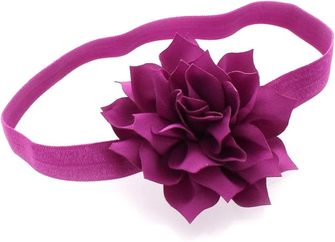 My Lello Petal Flower Headbands Baby - Girls - Toddler Stretchy Elastic Pair