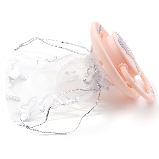 Cute Adult Size Pacifier: Big Shield Paci for Anxiety with Paci Clips Cute Aries