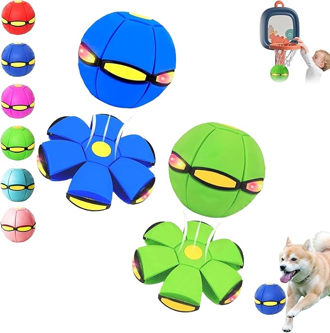 Step on Pop Up Ball, Childrens Bouncing Ball Pop Up, Magic Flying Saucer, Bouncy Balls, Suitable for Indoor & Outdoor Use