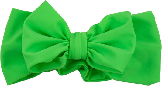 RuffleButts® Girls Swim Bow Headband