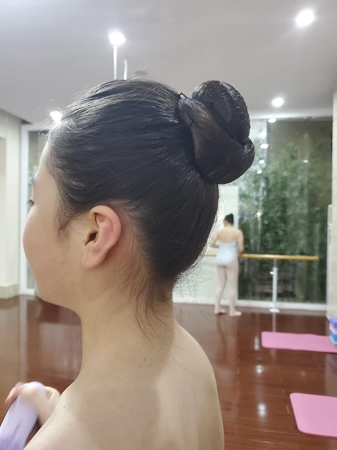 Hairpins for Bun ROCST Bobby Pins Clips for Ballet Woman girl Hairdressing salon (2 inch, Brown12pcs) (Silver, 3 inch (Pack of 12))