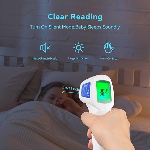 [Value Bundle] Berrcom Forehead Thermometer JXB-178 & Berrcom Forehead Thermometer for Adults and KidsJXB-183