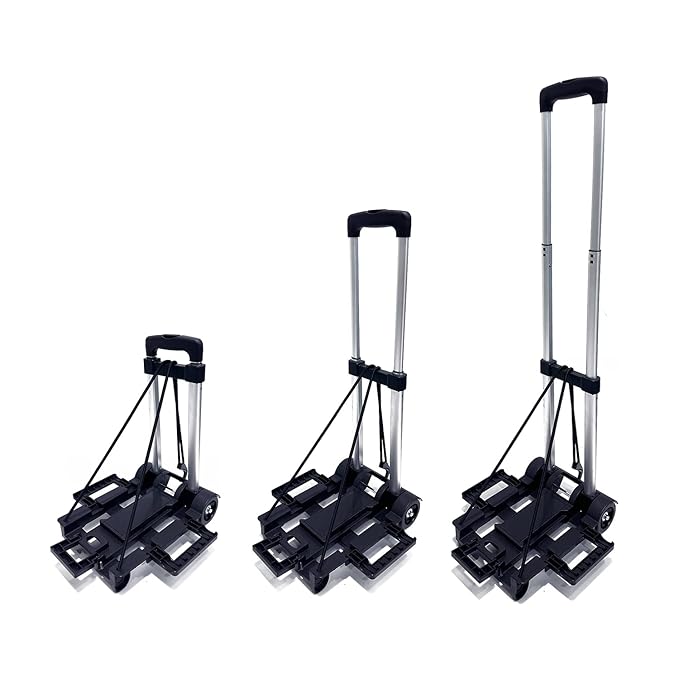 Car Seat Travel Cart for Airport, Foldable Car Seat Dolly & Roller, 90lbs Capacity Car Seat Carrier for Airport Travel, Compact Stowable Base Plate, Universal Fit for Most Brands