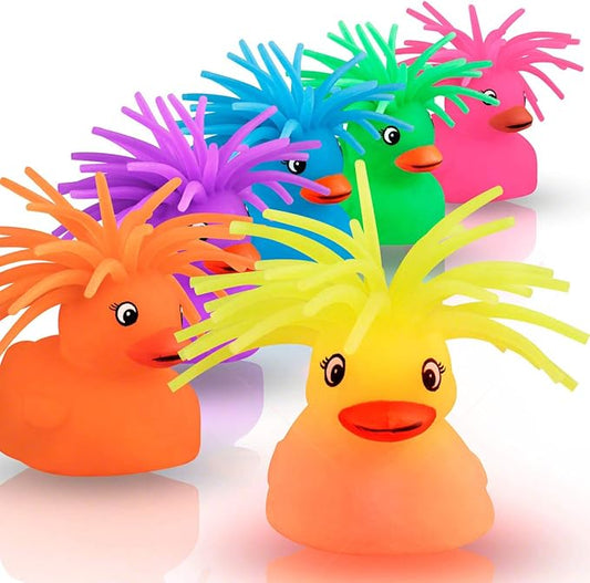 Light Up Funky Flashing Disco Duck (Set of 6)