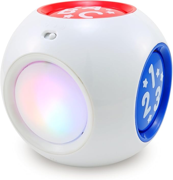 BEST LEARNING Learning Cube – Montessori Learning Cube for Babies 6–12 Months & Toddlers 1–3 – Musical Sensory Activity Cube with Lights & Sounds – Early Development Educational Toy