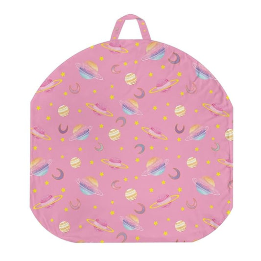Cartoon Planets Newborn Lounger Cover Lounger Cover for Boys Girls Comfy Fit Infant Lounger for Baby, Infant Removable Slipcover Breathable and Washable