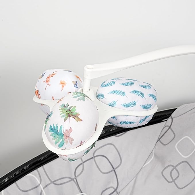 The Replacement Balls (for Mamaroo Swing) Offer More Interaction and Reversible Ball Options to Complement The Multi-Coloured with MamaRoo Cradle in a Set of 3 Balls ﻿