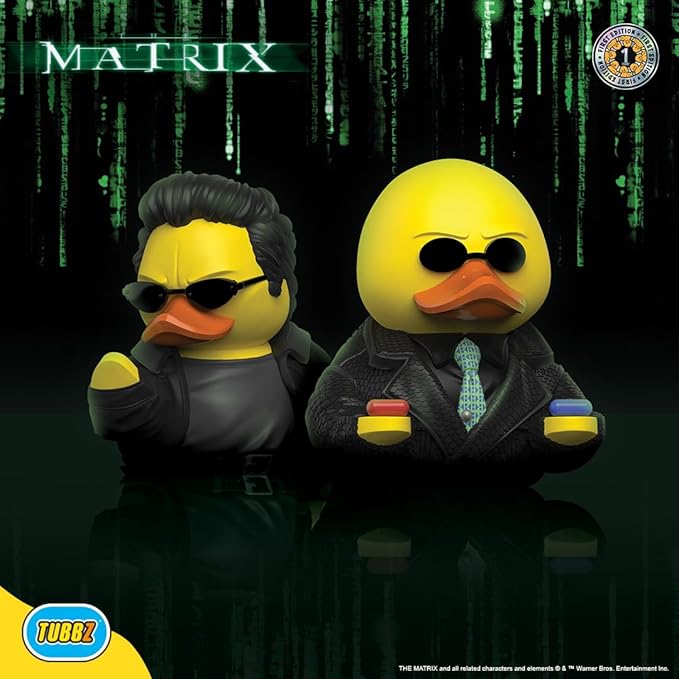 TUBBZ First Edition: The Matrix - Morpheus Cosplaying Rubber Duck Vinyl Figure