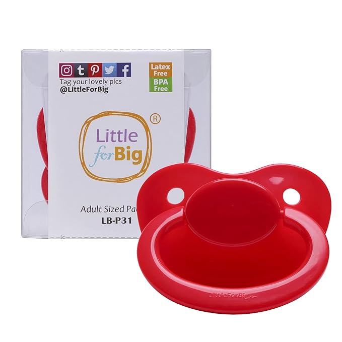 LittleForBig Pacifier BigShield Gen-1 Red