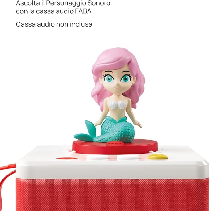FABA Sound character The Little Mermaid, FFR10002, Storie e Educativi