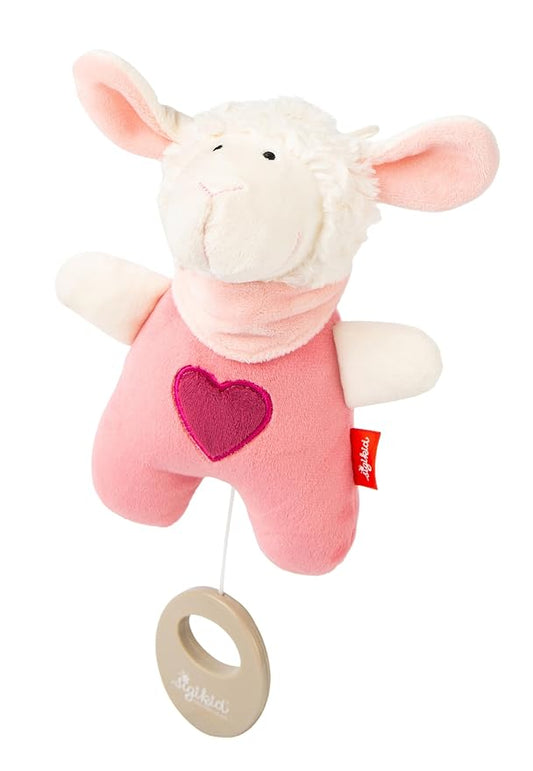 SIGIKID 43184 Mini Music Box Yellow Sheep Girl 0-36 Months