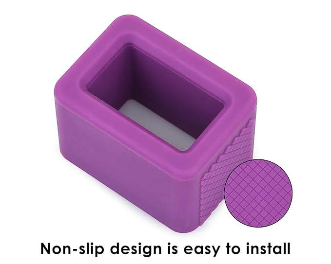 DS. DISTINCTIVE STYLE Seat Belt Holder Easy Access Seatbelt Accessories for Kids 2 Pieces (Purple)