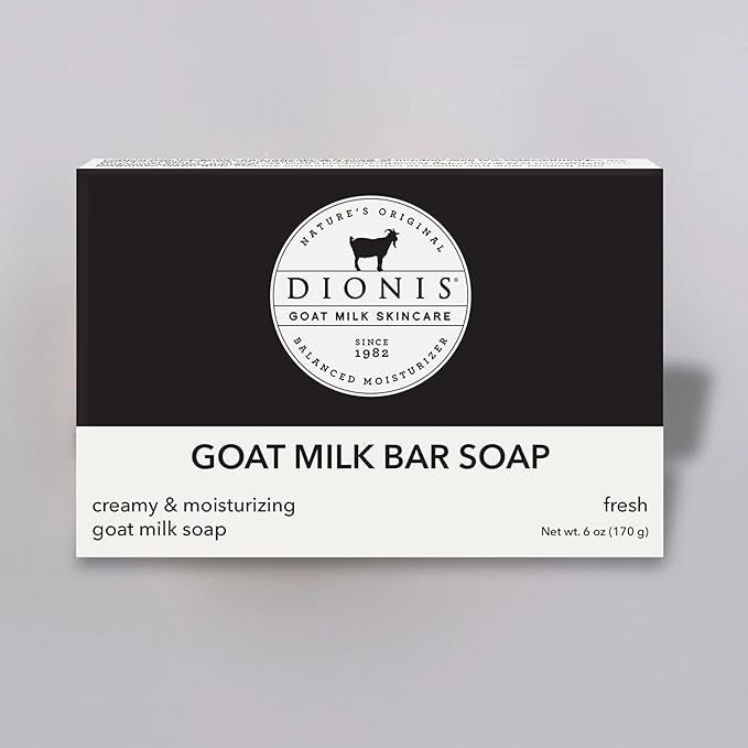 Dionis Goat Milk Men’s Fresh Scented Bar Soap 6 oz (Pack of 1)