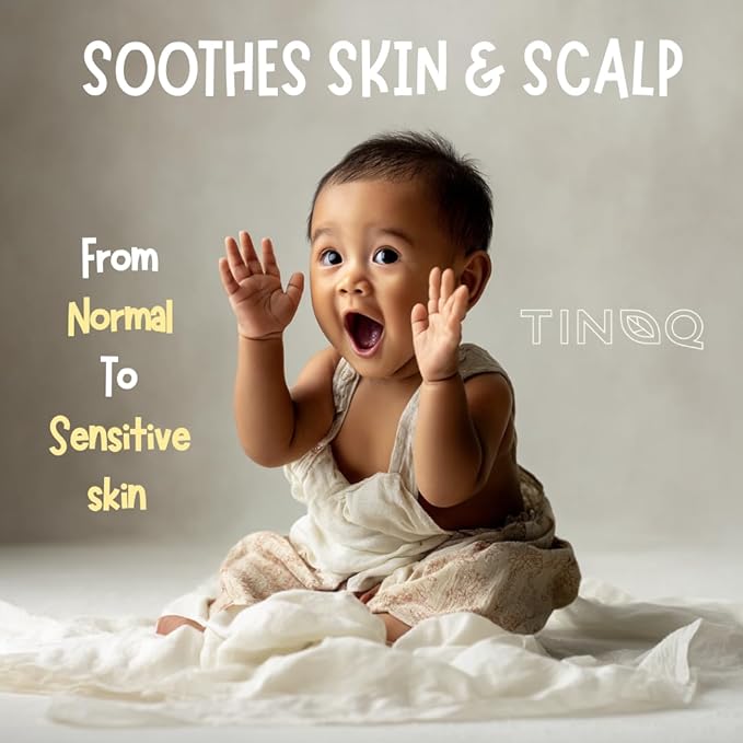 Hypoallergenic Baby Soap Bar | Gentle Cleansing Baby Body Wash Bar for Sensitive Skin | Chamomile & Green Tea | Made with Organic Oils | Natural Soap for Toddlers, Kids, and Adults | 3 Bars
