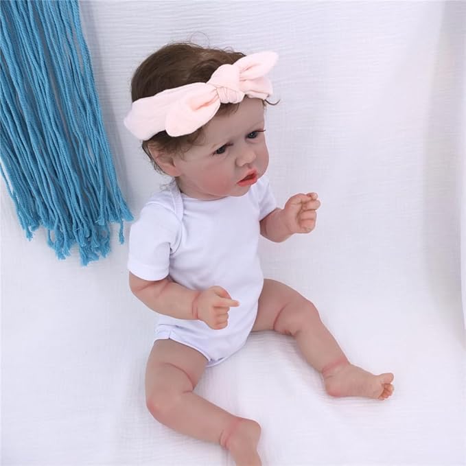 Sugarmelon Original Cotton Gauze Headband for Newborn Toddler Infant Baby Girl Kids Muslin Cotton Hair Bow Headbands Turban Elastic Hair Bands (6 pcs Knot Headband)