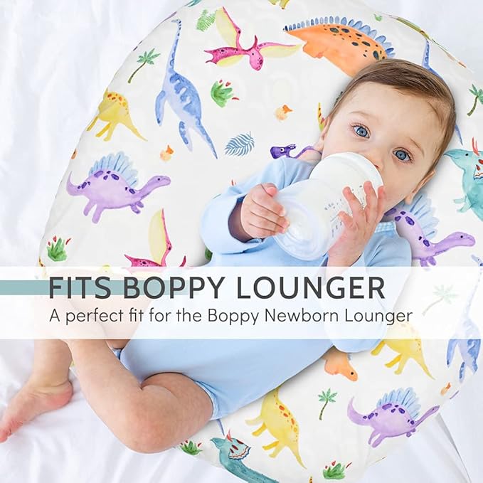 Lounger Cover for Newborn, Babynest Cover for Boys & Girls, Lounger Pillow Cover for Babies, Snug Fitted Removable Slipcover, Lovey Super Soft Snug Fitted, (Lounger Pillow Not Included)