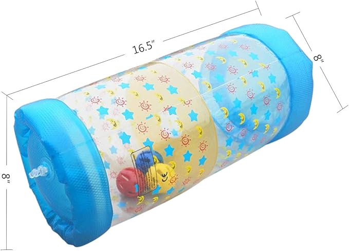 Fidget Toys Baby Crawling Fitness Toys Exercise Your Baby's Hearing and Touch Exercise Your Baby's Muscles and Coordination Baby Toys for 6 Months 1 2 3 Year olds (Blue)