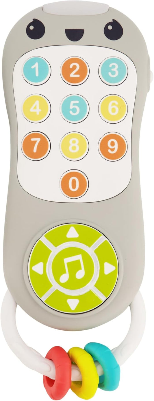Infantino Music & Light Pretend Remote Control - Fine Motor Skills with Melodies & Sounds for Infants & Toddlers, 6M+