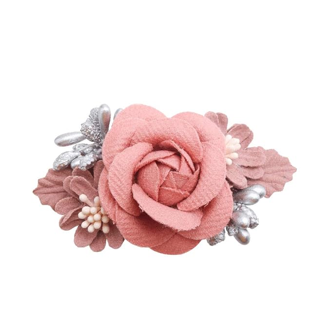 Flower Hair Clip BFNAAgirl Baby Girl Hair Bows Exquisite Hair Accessories Alligator Clips for Infants Toddlers Teen Kids Gift 3pcs/set
