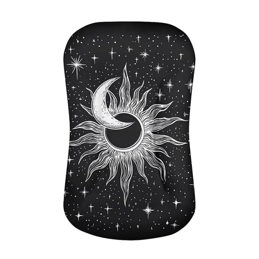 Moon Star and Sun Baby Lounger Cover, Infant Newborn Lounger Covers 31.5'' x 21.3'' Soft and Breathable Baby Nest Slipcover for Boys Girls