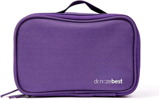 Dr. Noze Best NozeBot Travel Pouch, Pediatric ENT Designed Carrying Case for Baby Nasal Aspirator, Fits NozeBot Nose Sucker and Accessories, Compact, Durable, Water Resistant Organizer Bag