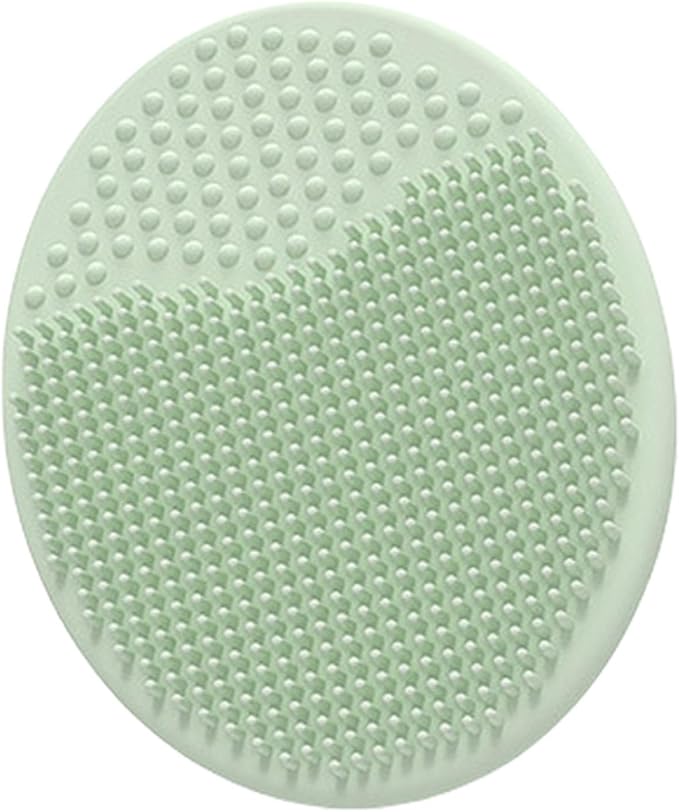 Generic Baby Scalp Brush - Baby Bath Scrubber | Silicone Baby Hair Scrubber | Children Scalp Massager Comb | Newborns Bath Brush | Comb for Washing Baby Hair | Cradle Cap Bath Brushes, Green