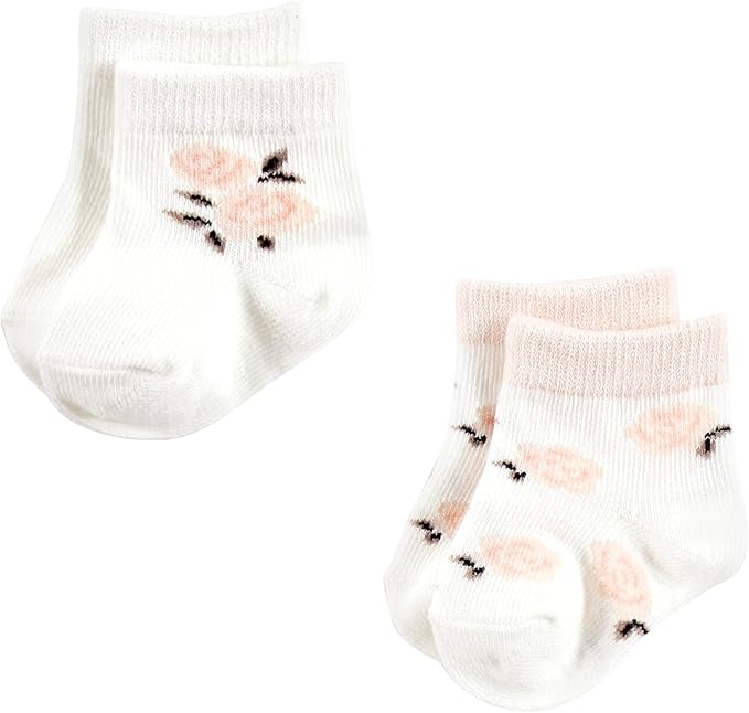 Hudson Baby Baby Girls' Sock and Headband 12pc Set