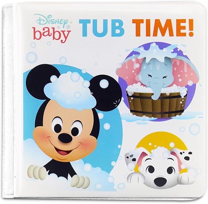 Baby Ultimate Bubble Bath Book Set for Toddler Kids - Bundle with 3 Bathbooks with Sesame Street, Disney Baby, Peppa Pig, and More | Sesame Street Elmo Storybooks