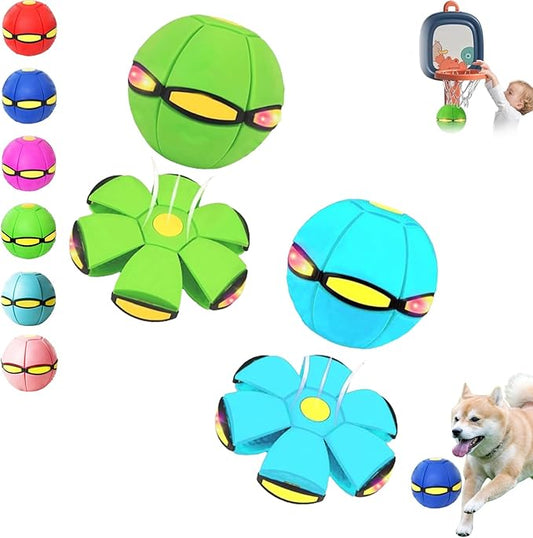 Step on Pop Up Ball, Childrens Bouncing Ball Pop Up, Magic Flying Saucer, Bouncy Balls, Suitable for Indoor & Outdoor Use