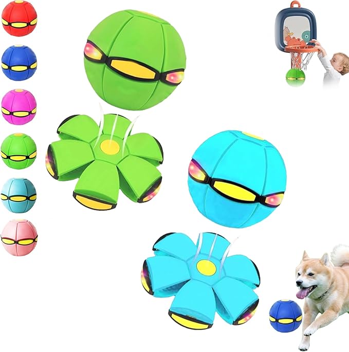 Step on Pop Up Ball, Childrens Bouncing Ball Pop Up, Magic Flying Saucer, Bouncy Balls, Suitable for Indoor & Outdoor Use