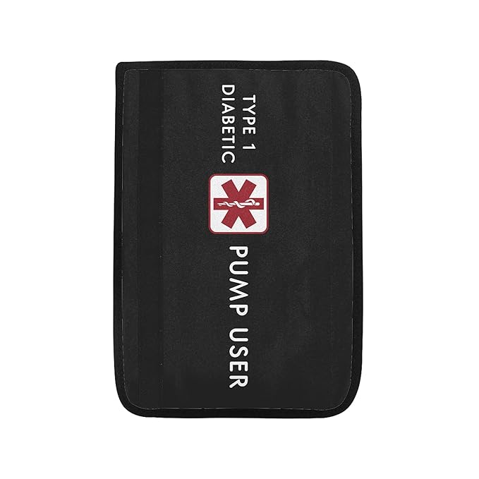 Type 1 Diabetic Pump User Custom Size Medical Alert Car Seat Belt Cover for Adults Girls and Boys Safety Seatbelt Belt Strap Shoulder Pad for a More Comfortable Driving 73