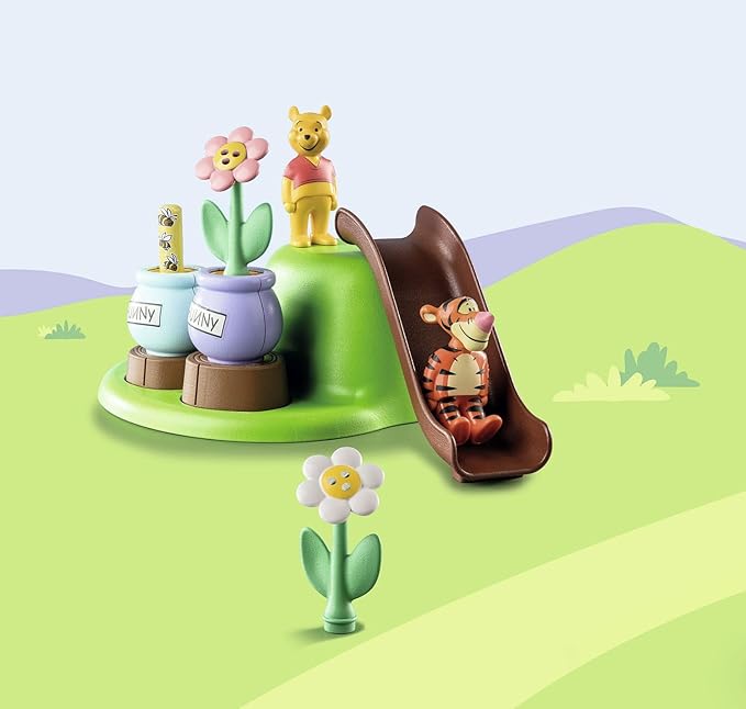 Playmobil 1.2.3 & Disney: Winnie's & Tigger's Bee Garden