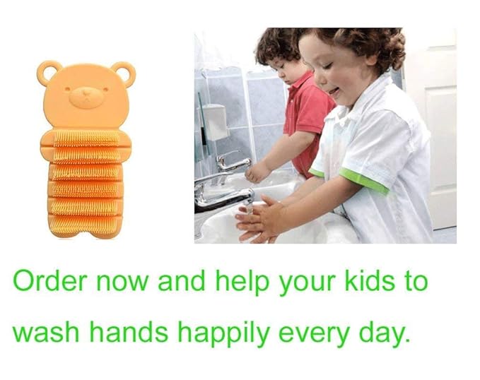 Nail Scrubber Cleaning Brush for Kids Baby Soft Bristle (2PCS)