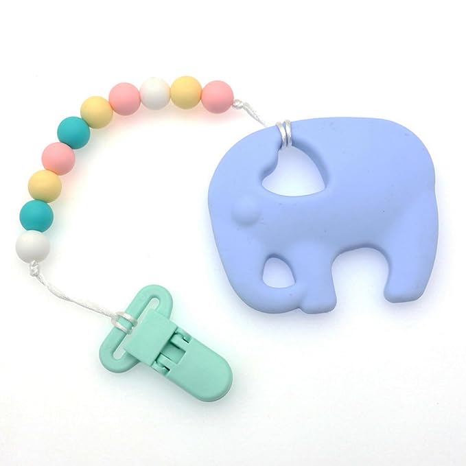 50piece 25mmRibbon Pacifier Plastic Suspender Clips for DIY Teething Toys Baby Blankets Dummy Bib Leash, White