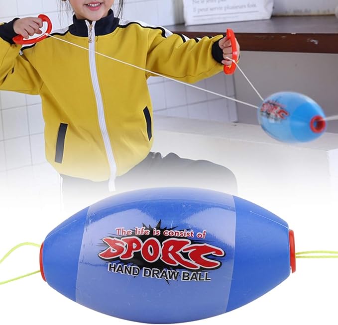 Alvinlite Zip Ball Sliding Zoom Ball for Children, Family Zoom Sliding Ball (Blue) Zip