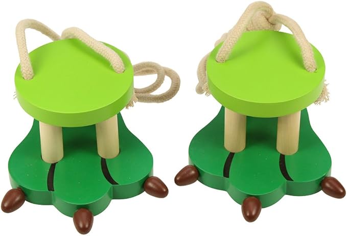 Bigjigs Toys Wooden Crocodile Footwalkers