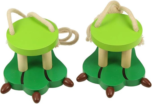 Bigjigs Toys Wooden Crocodile Footwalkers