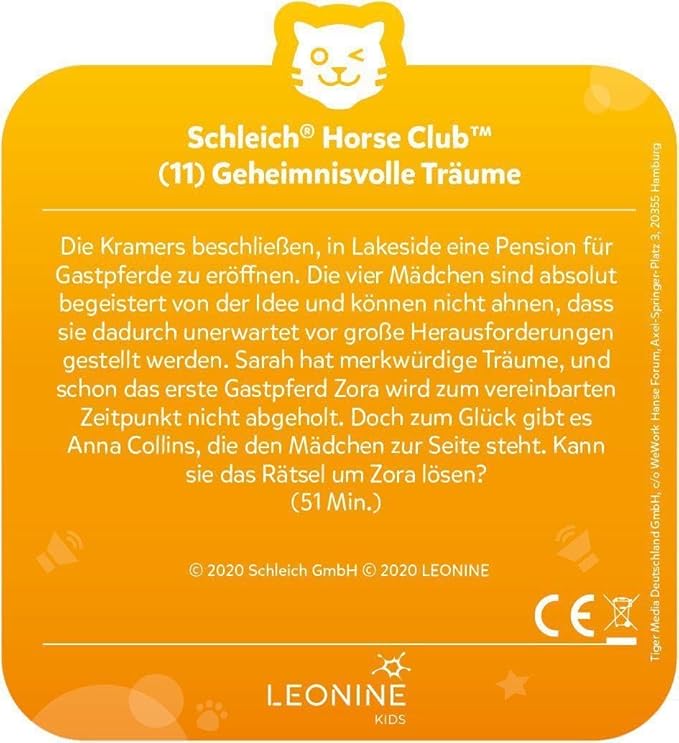 tigercard - Schleich Horse Club - Geheimnisvolle Träume