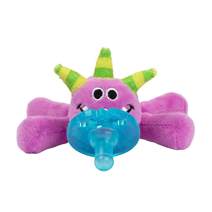 WubbaNub Infant Pacifier - Purple Monster