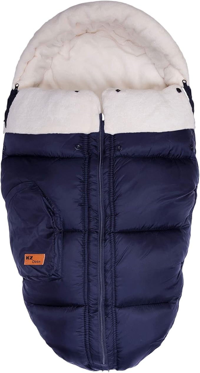 Weatherproof Winter Footmuff for Stroller Toddler, Univerisal Footmuff Infant and Toddler, Outdoor Waterproof Winter Walks Baby Stroller Bunting Bag/Sleeping Sack