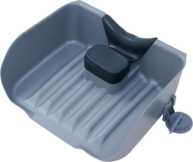 Portable Shampoo Basin for Kids, Baby, Children,Tear Free Hair Washing Basin Tray at Home (Grey)