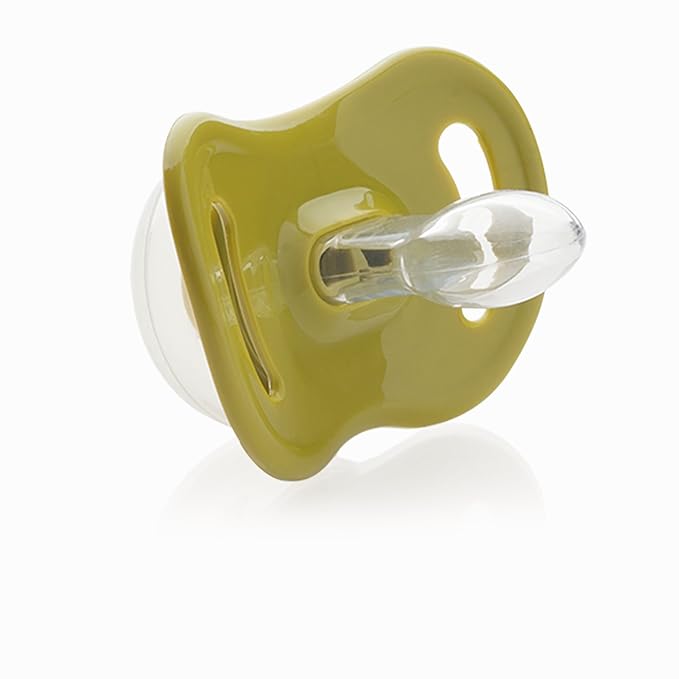 JOOVY 2 Piece Airnoogie Pacifier, Lime, Medium
