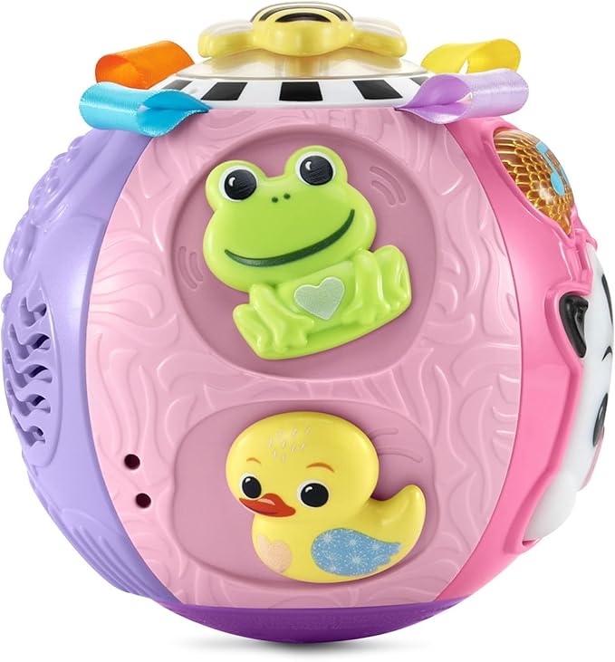 VTech Baby On-the-Moove Activity Ball with Textures, Pink